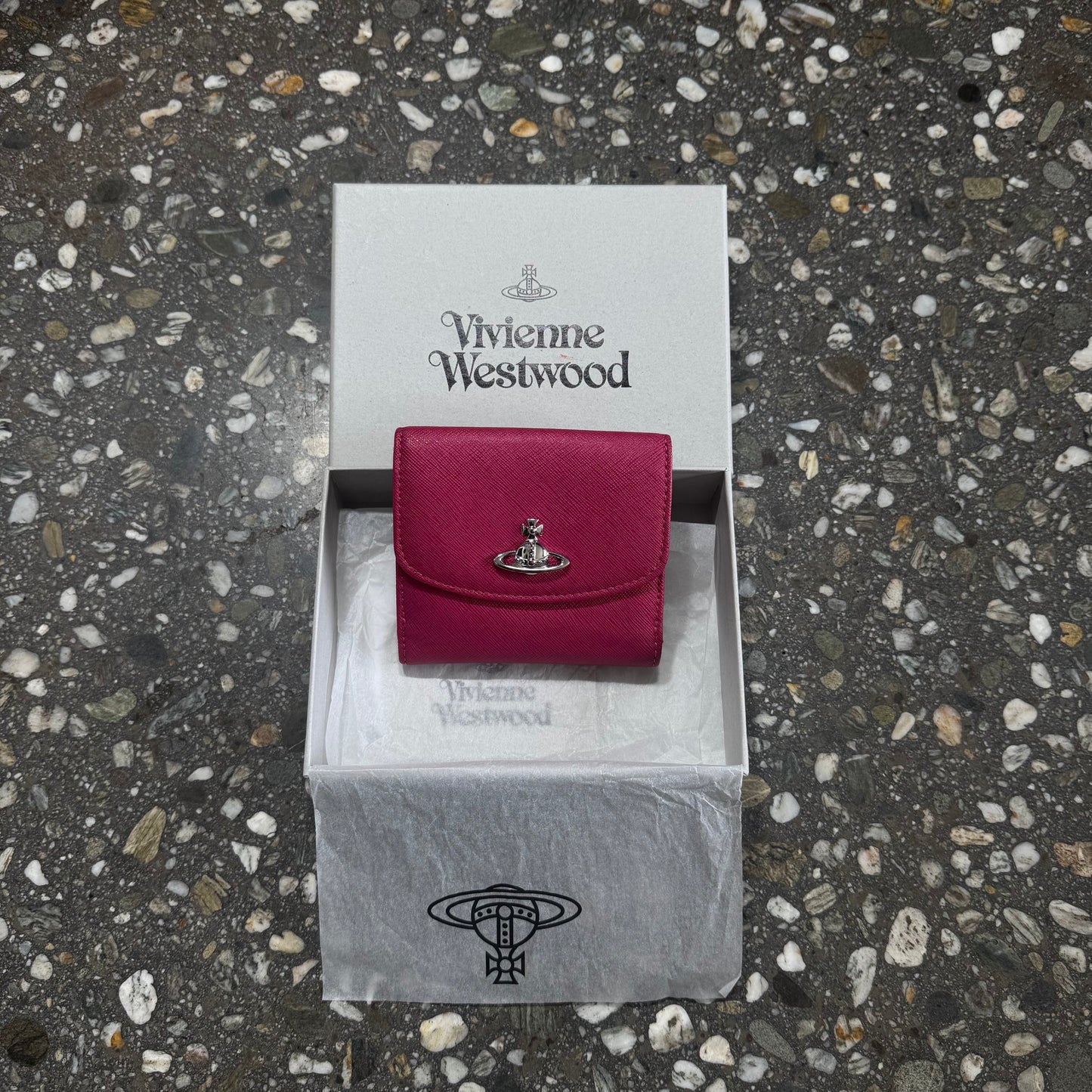 PINK VIVIENNE WESTWOOD WALLET