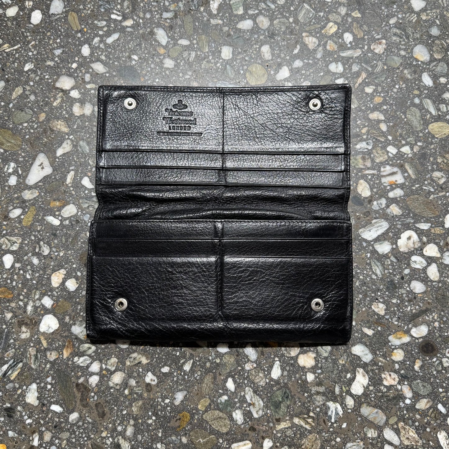 BLACK VIVIENNE WESTWOOD WALLET
