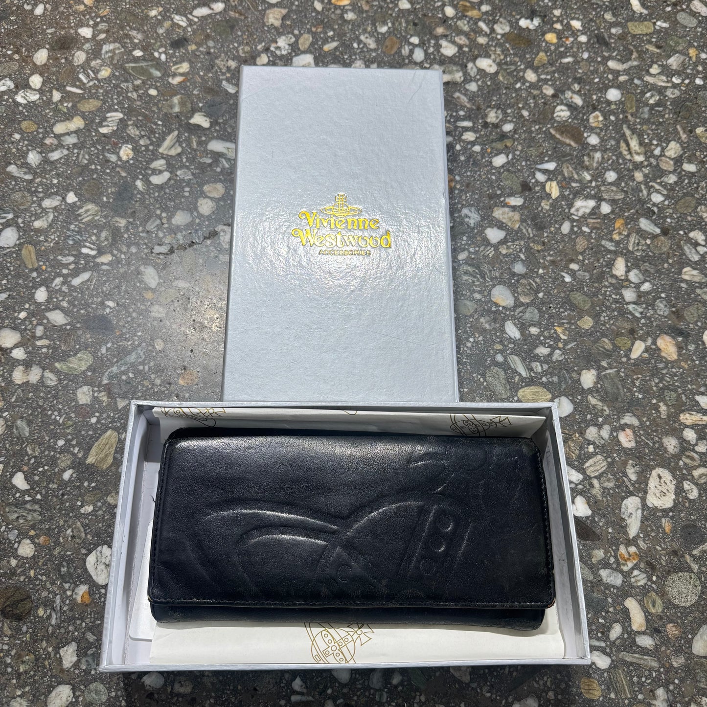 BLACK VIVIENNE WESTWOOD WALLET