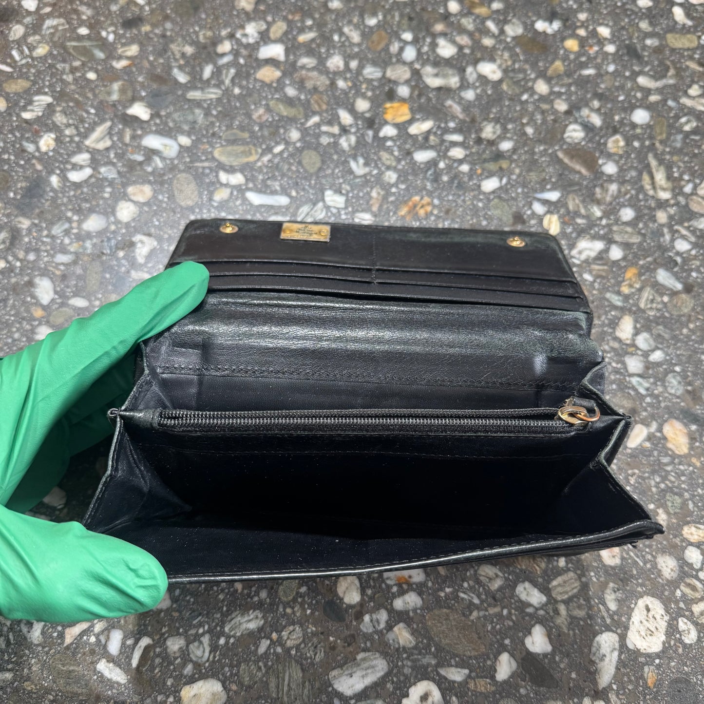 BLACK VIVIENNE WESTWOOD WALLET