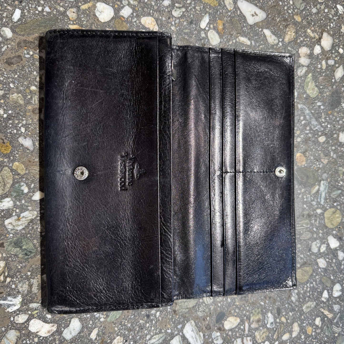 BLACK VIVIENNE WESTWOOD LONG WALLET