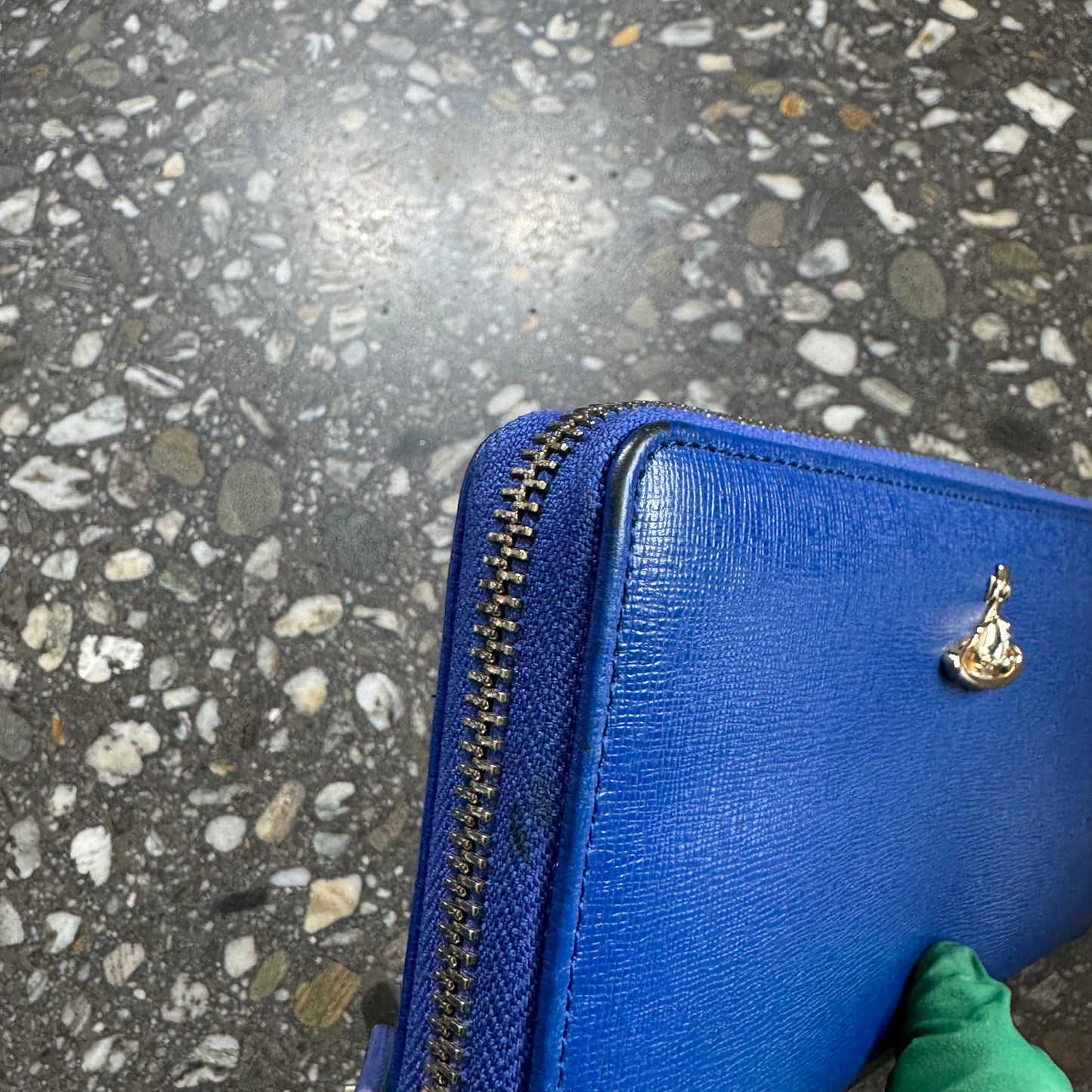 BLUE VIVIENNE WESTWOOD WALLET